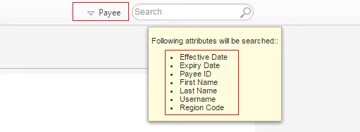 Searchable Items Guide